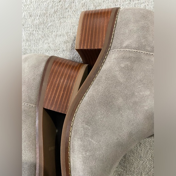 COLE HAAN • Haidyn Bootie 45mm • Stormy Grey Suede - Picture 9 of 12